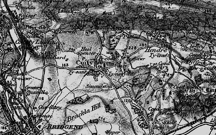 Old map of Brackla Hill in 1897