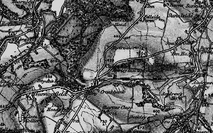 Old map of Byermoor in 1898