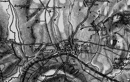 Old map of Byfield in 1896
