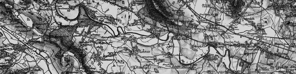 Old map of Byford in 1898