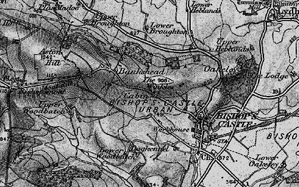 Old map of Cabin in 1899