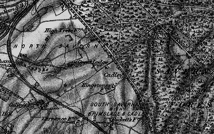 Old map of Braydon Hook in 1898