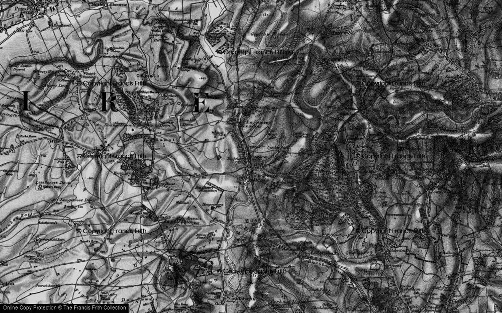 Old Map of Cadley, 1898 in 1898