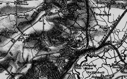 Old map of Cadoxton in 1898