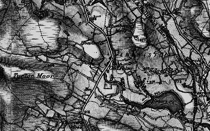 Old map of Cadshaw in 1896