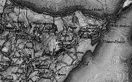 Old map of Caim in 1899