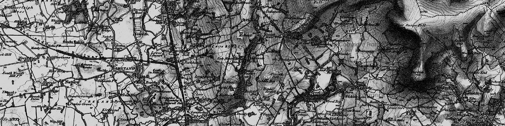 Old map of Calder Vale in 1896