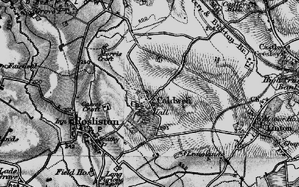 Old map of Caldwell in 1898