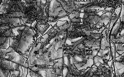 Old map of Callow in 1897