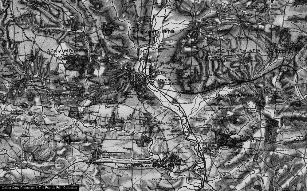 Old Map of Calthorpe, 1896 in 1896