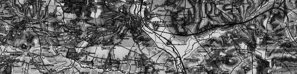 Old map of Calthorpe in 1896