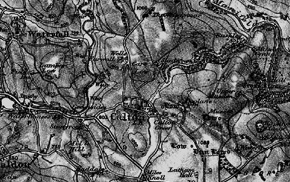 Old map of Calton in 1897