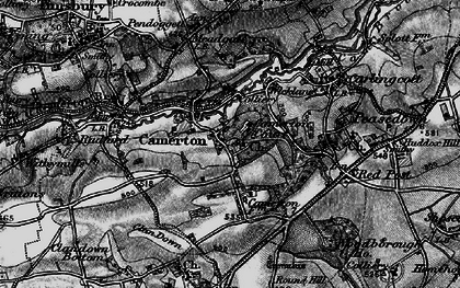 Old map of Camerton Court in 1898