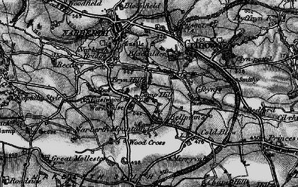 Old map of Bryn Hill in 1898