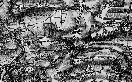 Old map of Camp Town in 1898
