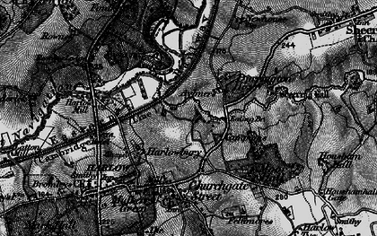 Old map of Campions in 1896