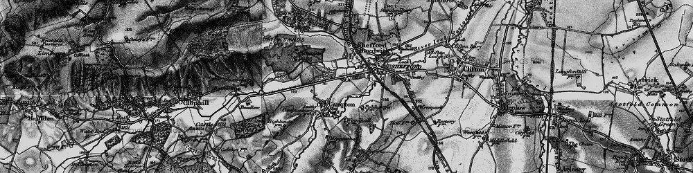 Old map of Campton in 1896