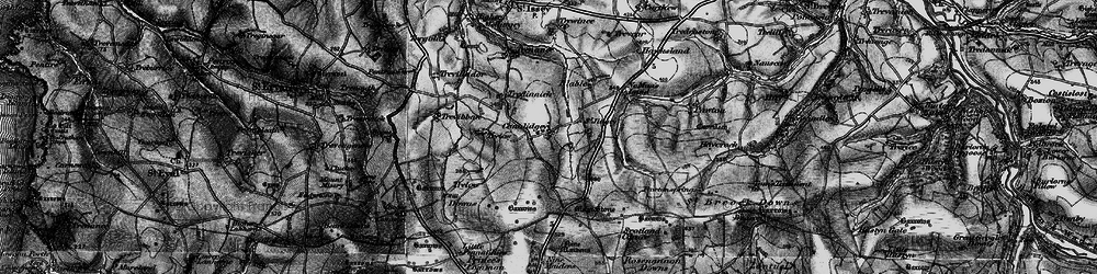 Old map of Bogee Common in 1895