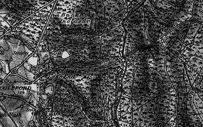 Old map of Barnhill Plantation in 1896