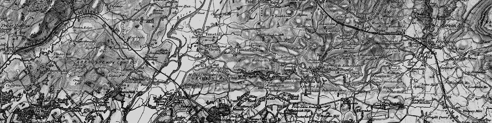 Old map of Cantsfield in 1898