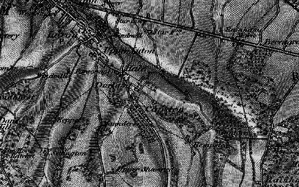 Old map of Capstone in 1895