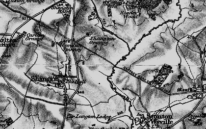 Old map of Care Village in 1899