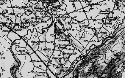 Old map of Carleton Hall in 1897
