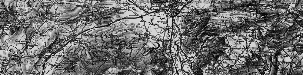 Old map of Butler Hill in 1898