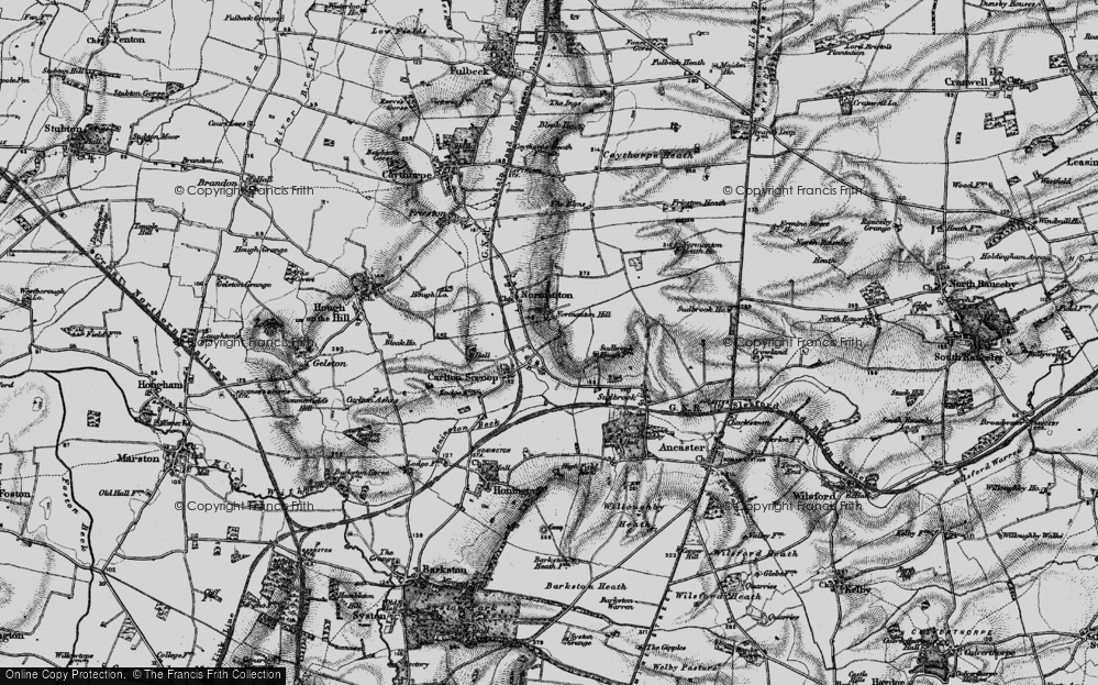 Old Maps of Carlton Scroop, Lincolnshire - Francis Frith