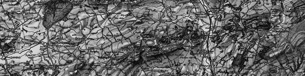 Old map of Carmel in 1898