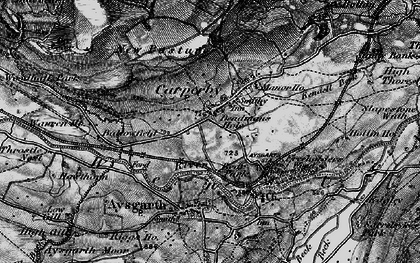 Old map of Carperby in 1897