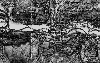 Old map of Bonwm in 1897