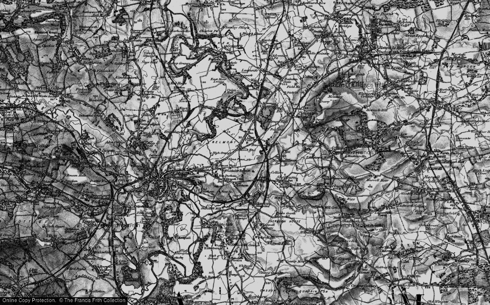 Old Map of Carrville, 1898 in 1898