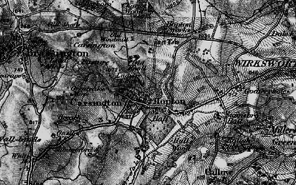 Old map of Carsington in 1897