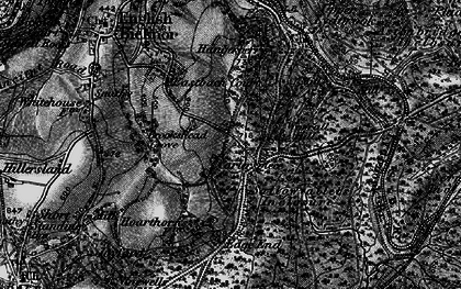 Old map of Carterspiece in 1896