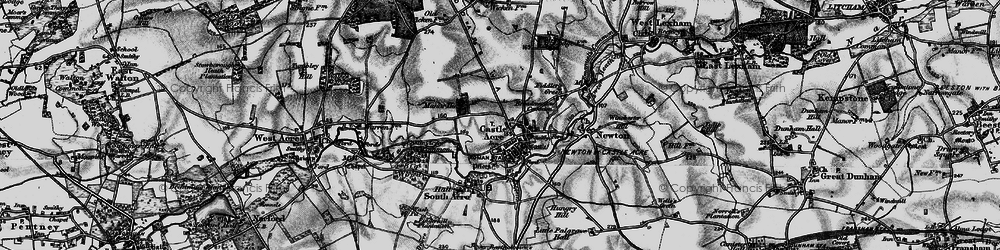 Old map of Bailey Gate in 1898