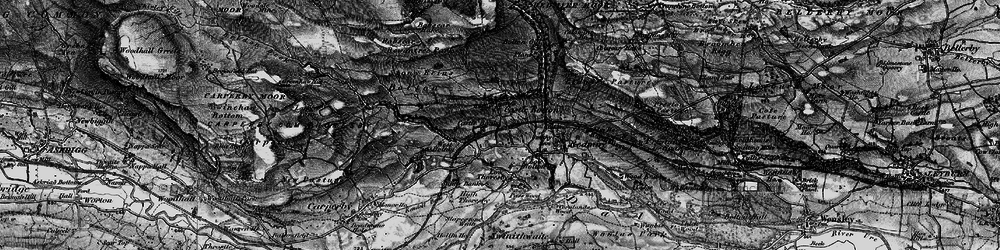 Old map of Bob Scar in 1897