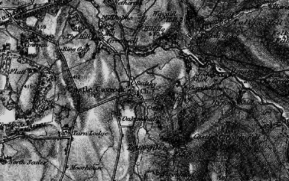 Old map of Castle Carrock in 1897