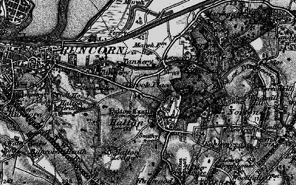 Old map of Castlefields in 1896