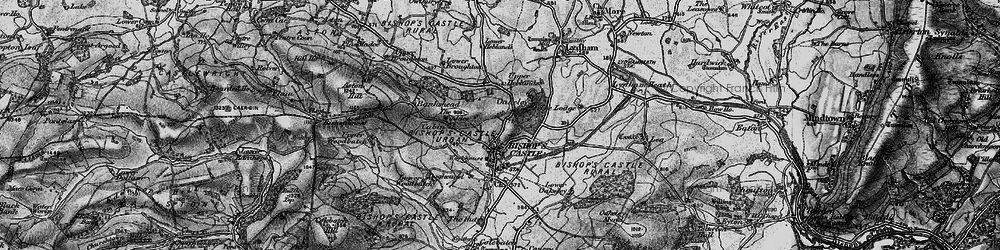 Old map of Castlegreen in 1899