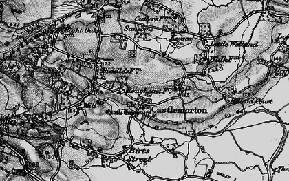 Old map of Castlemorton in 1898