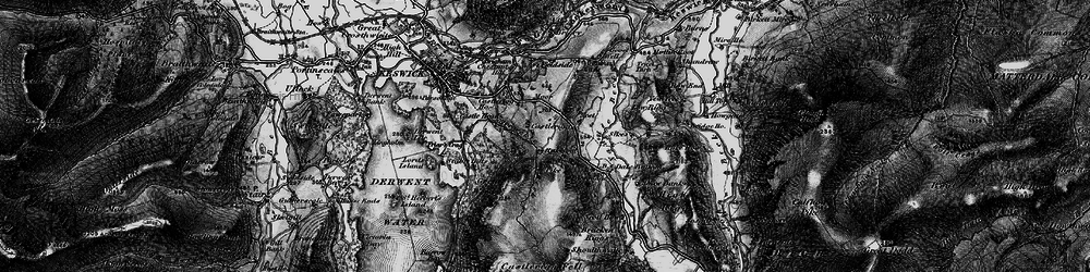 Old map of Castlerigg in 1897