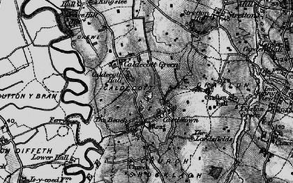 Old map of Castletown in 1897