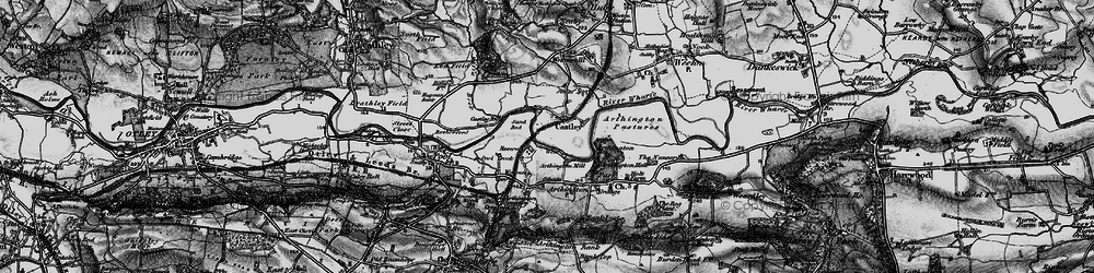 Old map of Arthington Ho in 1898