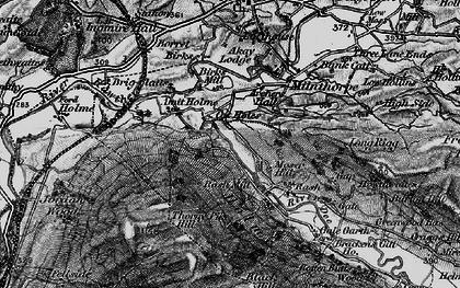 Old map of Catholes in 1897