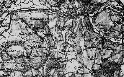 Old map of Cats Edge in 1897