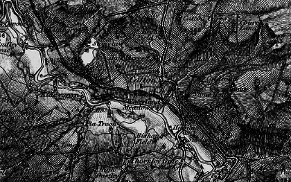Old map of Bulman's Rigg in 1897
