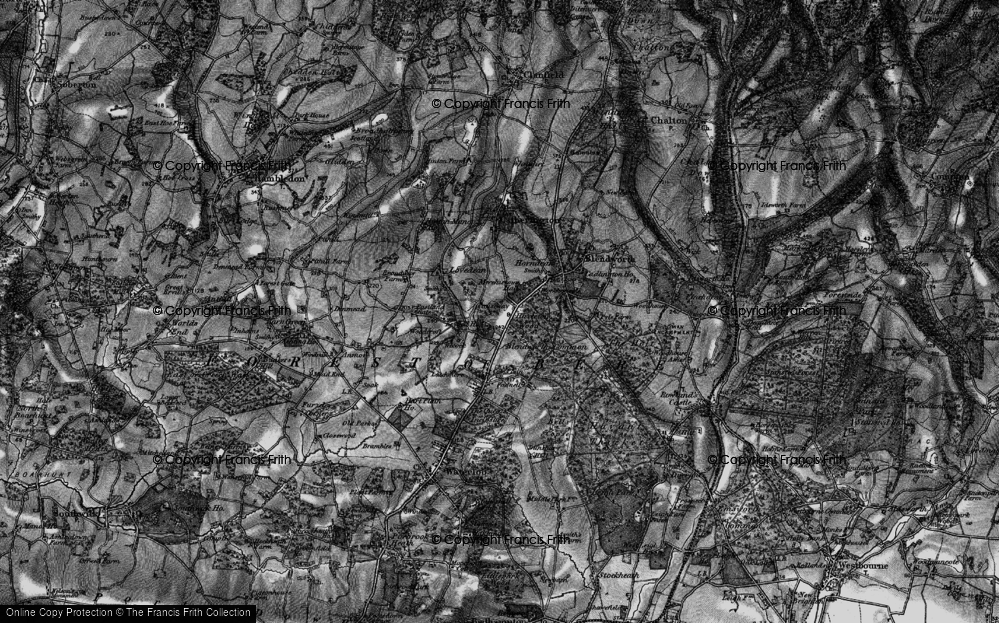Old Map of Causeway, 1895 in 1895