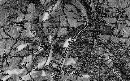 Old map of Causeway in 1895