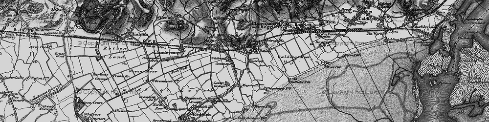 Old map of Causeway in 1897